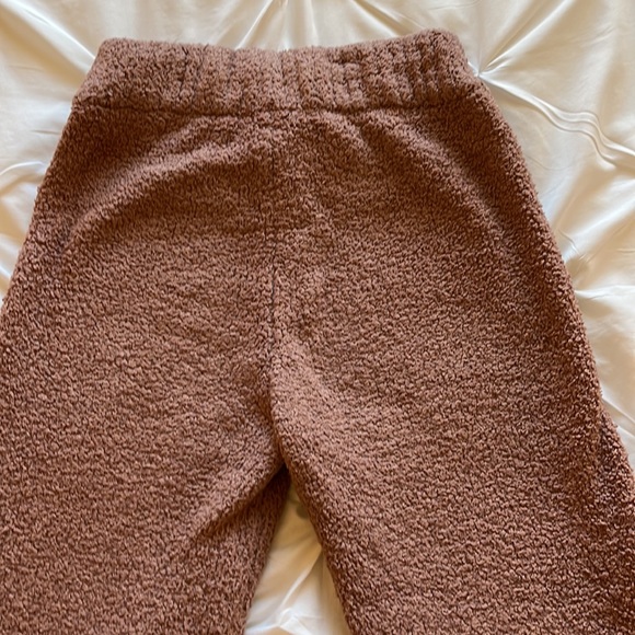 Skims size S/M beige mauve color I’m 5’6” pajama bottoms Cozy Collection - Picture 10 of 11